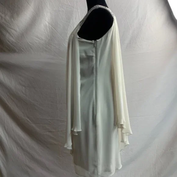 Calvin Klein One Shoulder Evening Dress - Picture 3 of 6